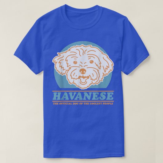 ハバナクール犬のオーナー Tシャツ (デザイン正面)
