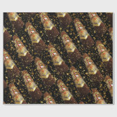 ハバナシガーラグジュアリービップキューバ金ゴールド ラッピングペーパー (フラット)