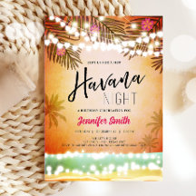 ハバナナイトインハバナビーチパーティー誕生日