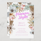 ハバナナイトキューバ30歳の誕生日 招待状 (正面/裏面)