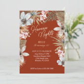 ハバナナイトトロピカルキューバ30歳の誕生日 招待状 (スタンド正面)