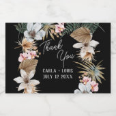 ハバナナイトトロピカルキューバ リキュールボトルラベル (シングルラベル)