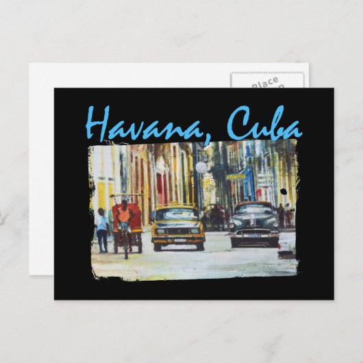 ハバナハバナビエホキューバ ポストカード (正面/裏面)