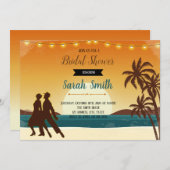 ハバナパーティーの招待状 招待状 (正面/裏面)