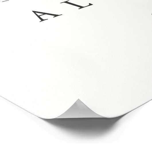 ハバナパーム |ヴィンテージのパーム結婚ツリーへようこそ ポスター (角)