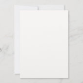 ハバナパーム |ヴィンテージのヤシ結婚の木 招待状 (裏面)