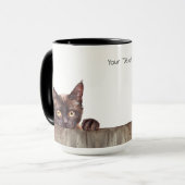 ハバナブラウンキャットマグ マグカップ (正面左)