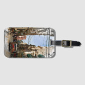 ハバナミニマルキューバヴィンテージレトロシティ ラゲッジタグ (正面横)