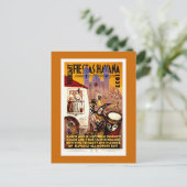 ハバナヴィンテージ旅行のフィエスタス ポストカード (スタンド正面)