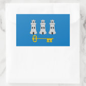 ハバナ国旗、キューバの長方形ステッカー 長方形シール (バッグ)