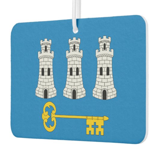 ハバナ国旗、キューバ赤ちゃん用毛布 カーエアーフレッシュナー (左)