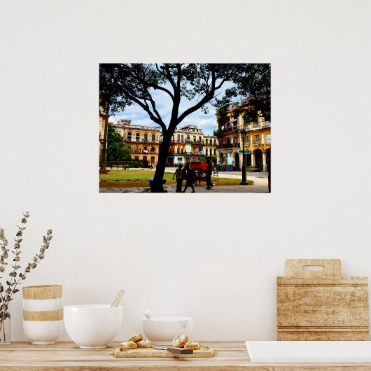 ハバナ広場 ポスター (キッチン)