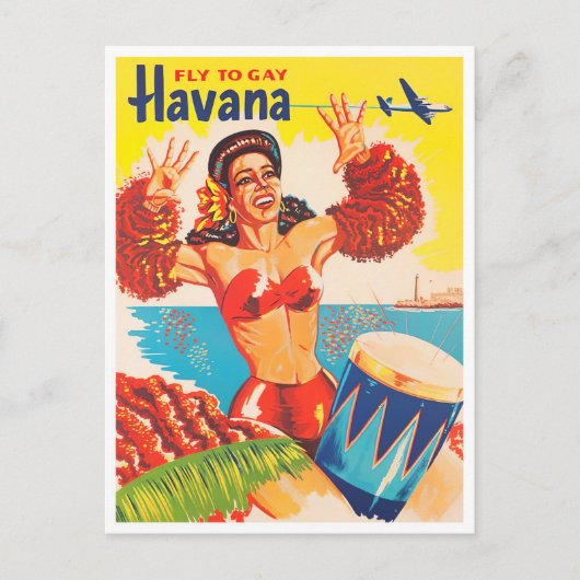 ハバナ旅行はがき ポストカード (正面)