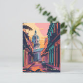 ハバナ旅行 ポストカード (スタンド正面)