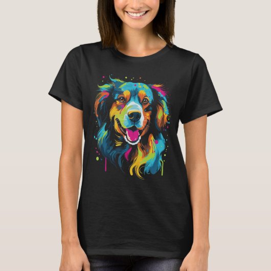 ハバナ犬の愛犬 Tシャツ (正面)