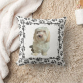 ハバナ犬の枕 クッション (ブランケット)