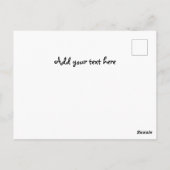 ハバナ素朴キューバヴィンテージ旅行水の色 ポストカード (裏面)