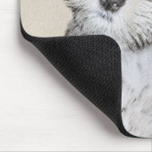 ハバナ絵画の子犬のアート – かわいいオリジナル マウスパッド (コーナー)