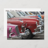 ハバナ車 ポストカード (正面/裏面)