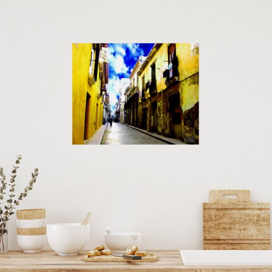 ハバナ通り ポスター (キッチン)