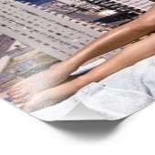 ハバナ1950年代の美しいキューバ人女性ビキニ フォトプリント            (角)