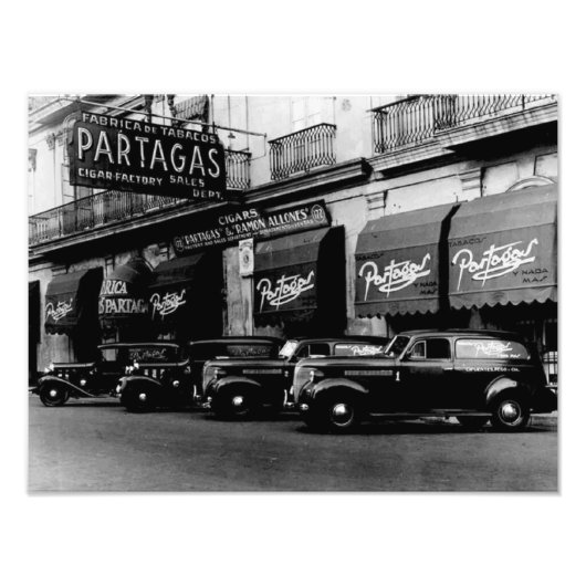 ハバナ1951レトロ葉巻工場 フォトプリント            (正面)