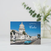 ハバナ・キューバのブルーカー ポストカード (スタンド正面)