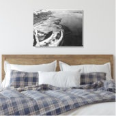 ハバナ、キューバの港とモロ城の一部 キャンバスプリント (インサイチュ (寝室))