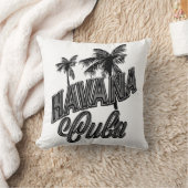 ハバナ・キューバヴィンテージのタイプライスアート。 クッション (ブランケット)