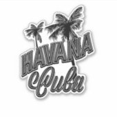 ハバナ・キューバヴィンテージのタイプライスアート。 シール (正面)