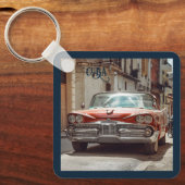 ハバナ・キューバ車 キーホルダー (正面)