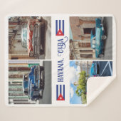 ハバナ・キューバ車 シェルパブランケット (正面(横))