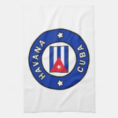 ハバナ・キューバ キッチンタオル (縦)