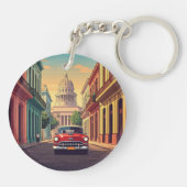 ハバナ・キューバ キーホルダー (裏面)