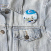 ハバナ、キューバ - クラシックなヴィンテージソウル 缶バッジ (インサイチュ)