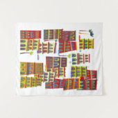 ハバナ・キューバ タペストリー (正面(横))