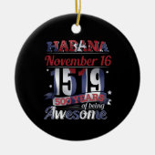 ハバナ・キューバ – ハバナ500年素晴らし間 セラミックオーナメント (正面)