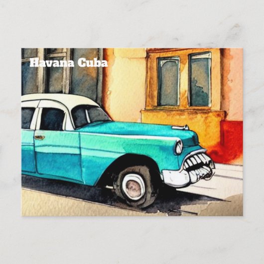 ハバナ・キューバ・ポストカー ポストカード (正面)