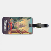 ハバナ・キューバ ラゲッジタグ (裏面横)