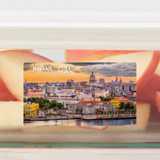 ハバナ・キューバ ラベル (貼付)