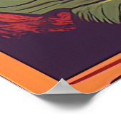 ハバナ、キューバ、旅行 ポスター (角)