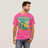 ハバナ・キューバ Tシャツ (正面フル)