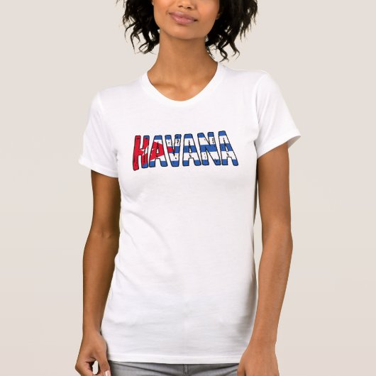 ハバナ・キューバ Tシャツ (正面)