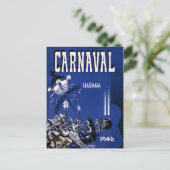 ハバナ・ヴィンテージ旅行ポスター復元 ポストカード (スタンド正面)