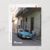 ハバナ・ヴィンテージ ポストカード (正面/裏面)