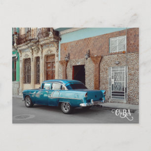 ハバナCUBAカー ポストカード