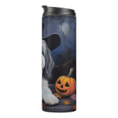 ハバニーズかぼちゃハロウィーン怖い タンブラー (回転右)