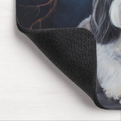 ハバニーズかぼちゃハロウィーン怖い マウスパッド (コーナー)