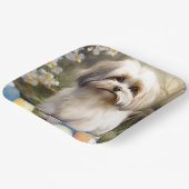 ハバニーズとイースターエッグ ペーパープレート (傾斜あり)