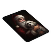 ハバニーズとサンタクロースフェスティバルクリスマス マグネット (右側)